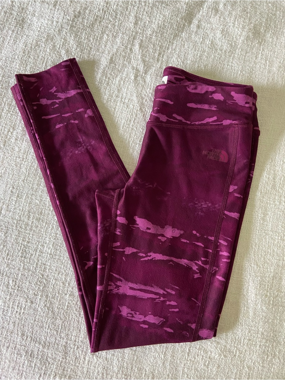 The North Face Women’s Purple Printed Leggings Size Small